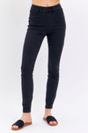 Judy Blue Black HW Pull On Shield Pockets Skinny 88581