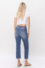 Judy Blue Moxy High Waist Destroy Cropped Straigh Jeans 88550