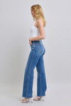 Judy Blue HW V-Front WB Vintage Wash Straight Fit 82623REG