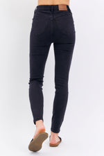 Judy Blue Black HW Pull On Shield Pockets Skinny 88581