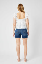 Judy Blue Sheldon Elastic Waist Shorts