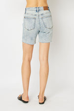 Judy Blue My Sharona Mineral Washed Boyfriend Shorts 150250