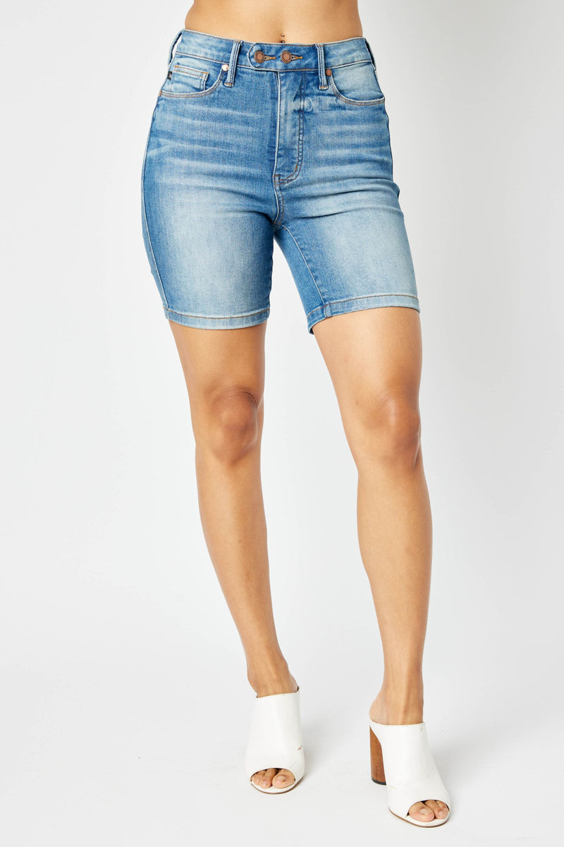 Judy Blue Andrea HW Bermudas