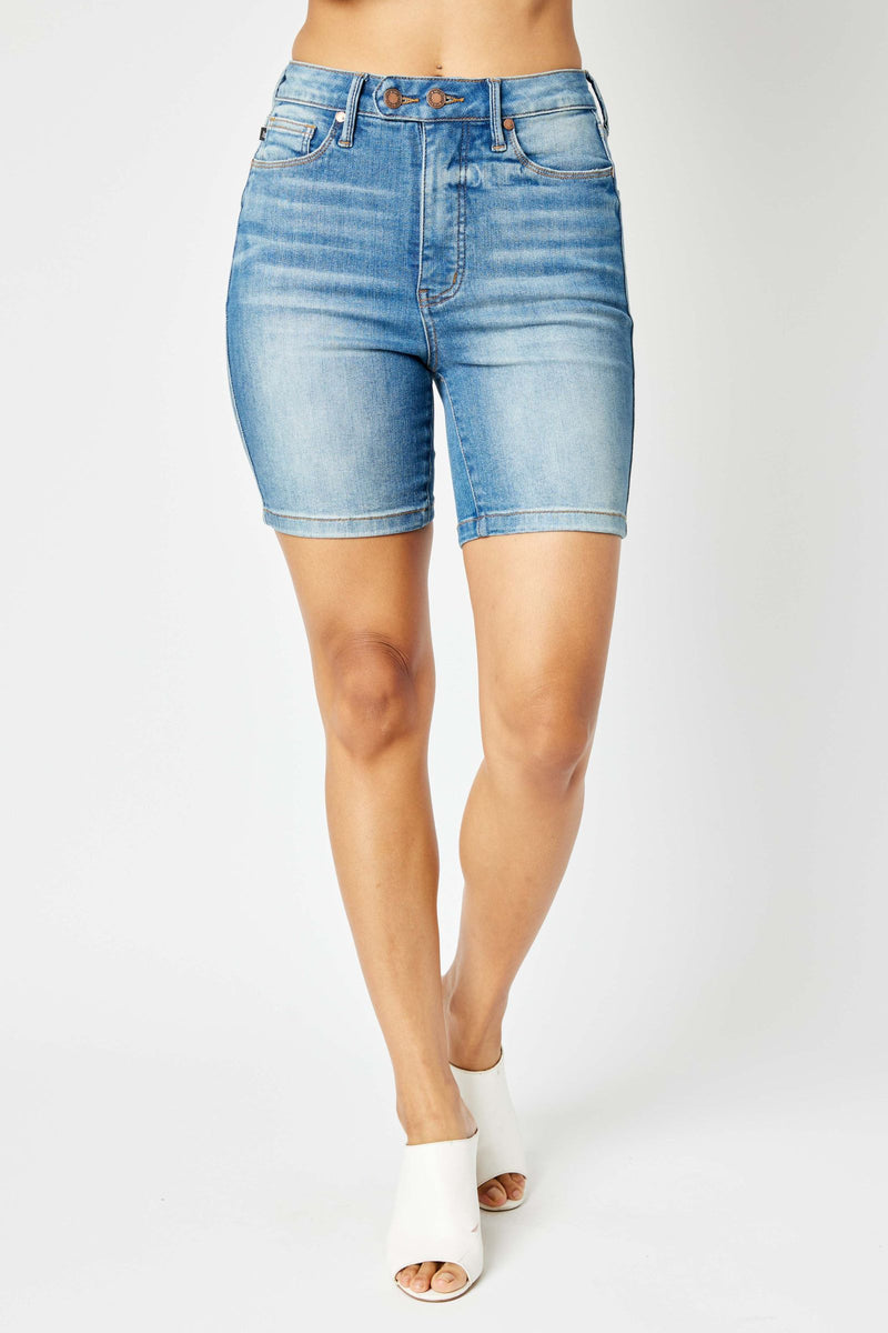 Judy Blue Andrea HW Bermudas