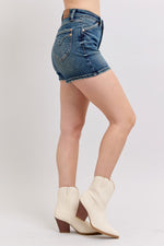 Judy Blue HW Shield Pocket Shorts 150301