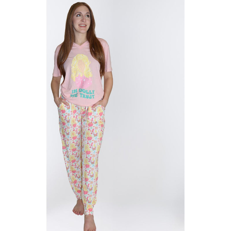 Jane Marie Higher The Hair Jammie Jogger Set