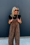 Blakeley Karli Boho Overalls - Cheetah