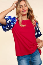 Star Sequin Top