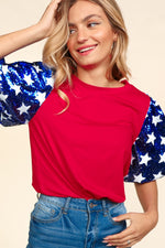 Star Sequin Top