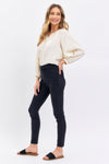 Judy Blue Black HW Pull On Shield Pockets Skinny 88581