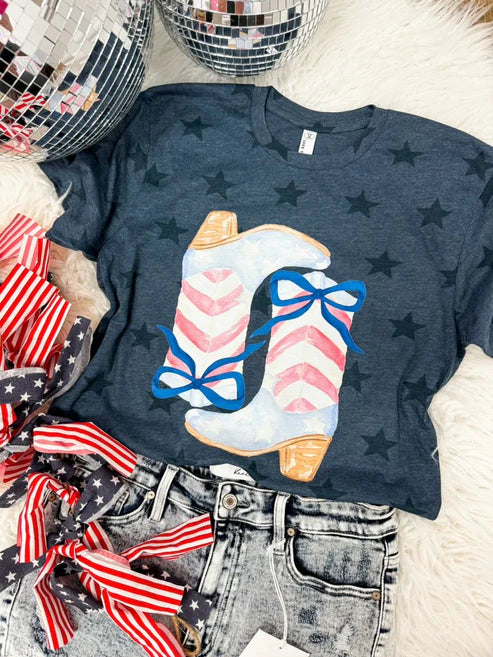 Flag & Boots Tee