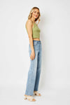 Judy Blue HW LT Wash Straight Leg Jeans 82501