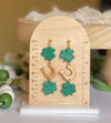 Lucky St. Patrick’s Day Clay Earrings