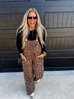 Blakeley Karli Boho Overalls - Cheetah