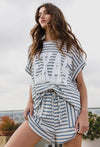 Blue Stripe Texas Comfy Top