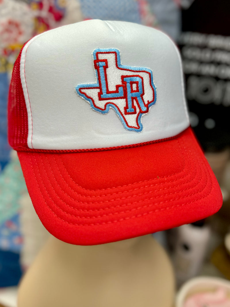 LR Red/White Trucker Hat