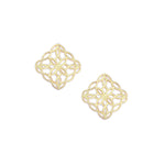 NWD Bloom Stud Earrings in Gold 111201