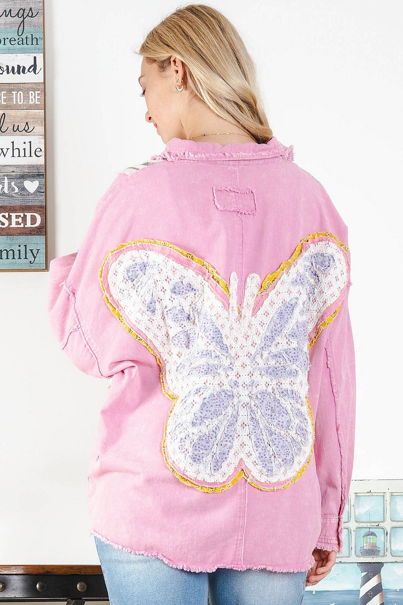 Butterfly Patch Jacket