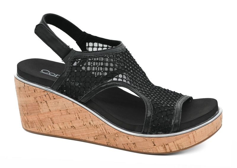 Corkys Carley - Black Mesh