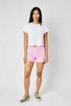 Judy Blue Pinky Mid Rise Shorts 150225