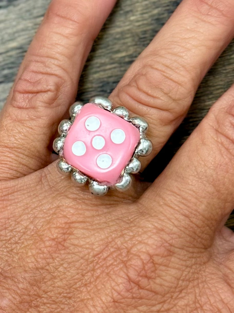 Bunco Girl Ring - Pink 5