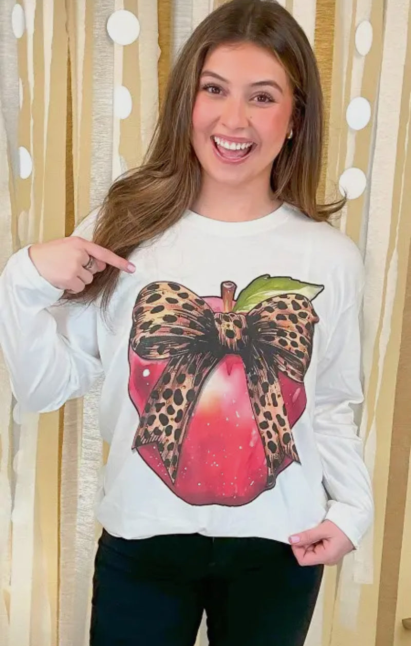 Apple Bow TShirt