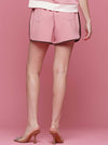 Mauve/Multi Colorblock Shorts