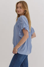 Raider Ruffle Top