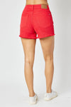 Judy Blue Raider Red Shorts 150242