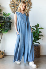 Washed Tencel Jumpsuit