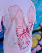 Pink Bunny Bows Tshirt
