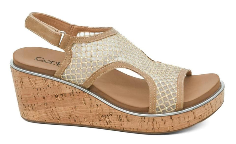 Corkys Carley - Caramel Mesh