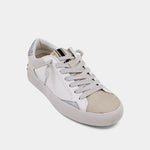 SHUSHOP Ruby Bone Snake Sneakers