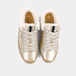 SHUSHOP Pinah Golden Sneakers