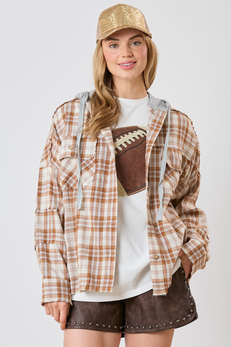 Touchdown Flannel Shacket