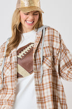 Touchdown Flannel Shacket