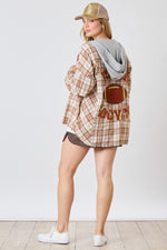 Touchdown Flannel Shacket