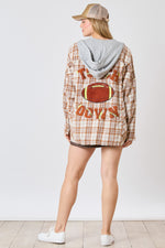 Touchdown Flannel Shacket