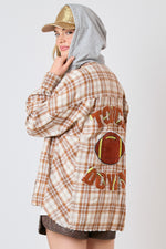 Touchdown Flannel Shacket