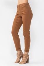 Judy Blue Hi Waist Brown Slim Fit 88105