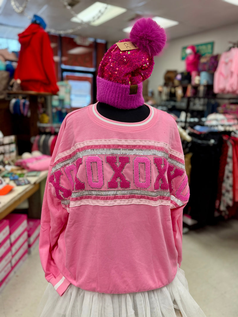 XOXO Chenille Letters