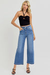 Risen High Rise Crop Wide Jeans RDP5792