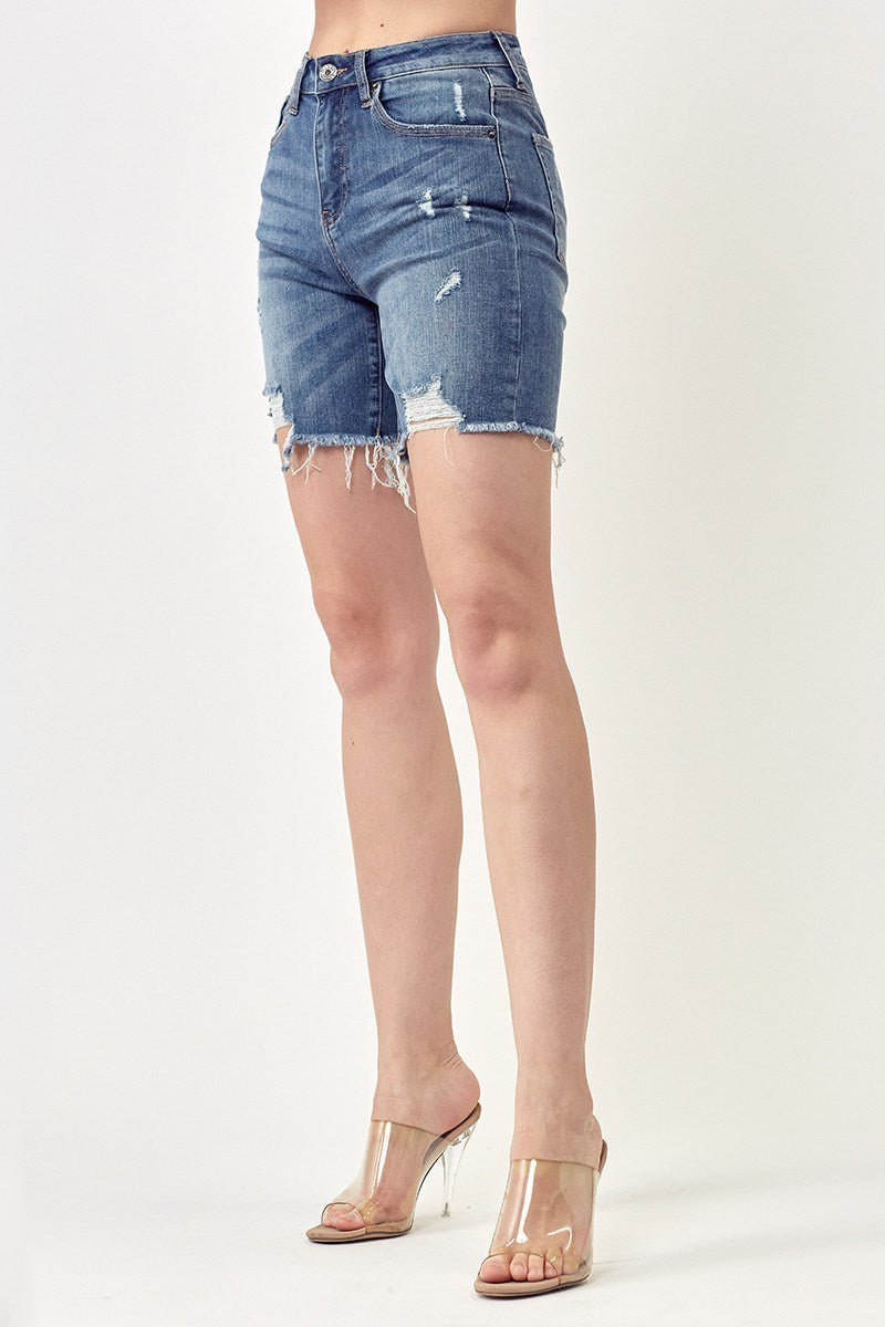 Risen Everly Button Fly Shorts