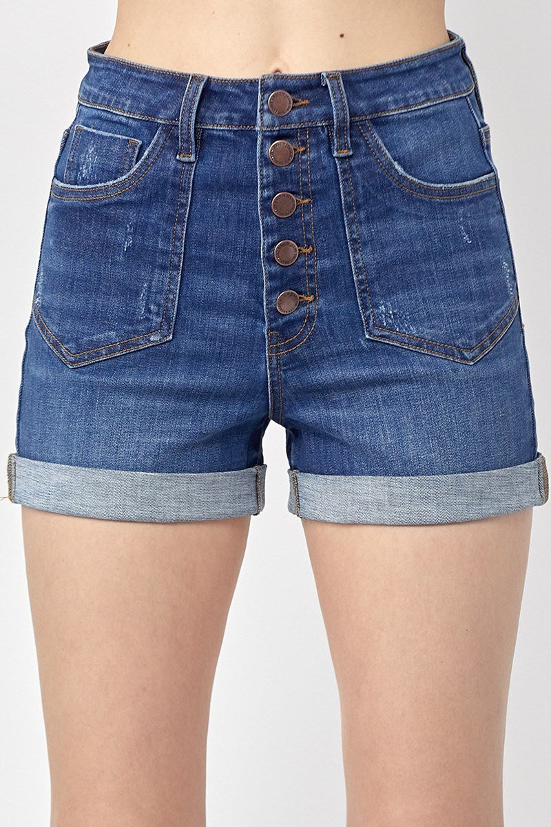 Risen Astrid Patch Pocket Shorts