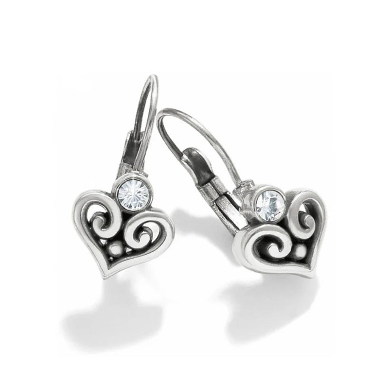 Brighton Alcazar Heart Leverback Earrings JE6112