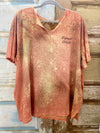 Flower Child Distressed Tee