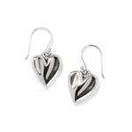 Brighton Cascade Heart Reversible French Wire Earrings JA9943