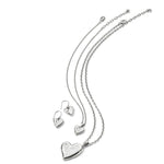 Brighton Cascade Heart Reversible French Wire Earrings JA9943