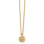 Brighton Contempo Medallion Petite Gold Necklace JM7429