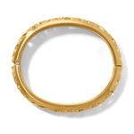 Brighton Contempo Medium Hinged Bangle Gold JF0114